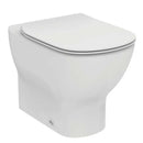 Vaso a pavimento Tesi T465101 Ideal Standard con sedile slim chiusura tradizionale
