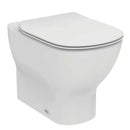 Vaso a pavimento Tesi T465101 Ideal Standard con sedile slim chiusura tradizionale