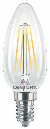 Century Incanto lampada a led a candela E14 4W 2700K