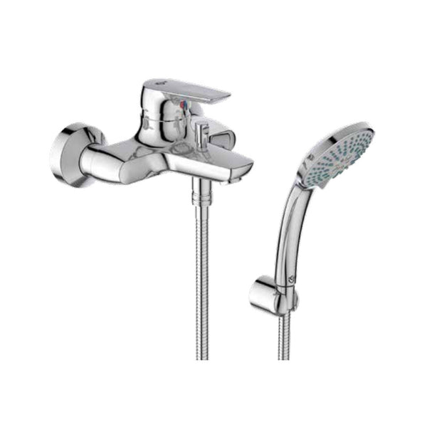 Miscelatore vasca/doccia esterno Ceramix Blue B9491AA Ideal Standard con doccetta e flessibile