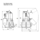 Dab Nova 180 MA pompa sommergibile da drenaggio con galleggiante 0,2 kW 60195073H