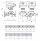 Dab Evoplus D 120/360.80 M circolatore elettronico gemellare 1235 W