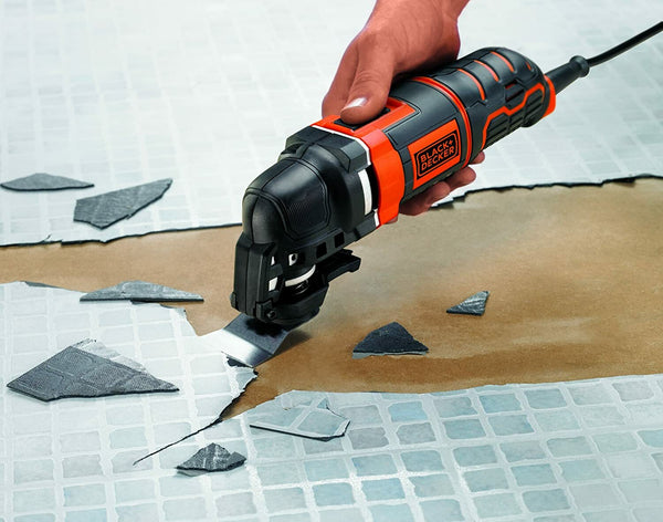 Black & Decker utensile multifunzione 300W in borsa portautensili