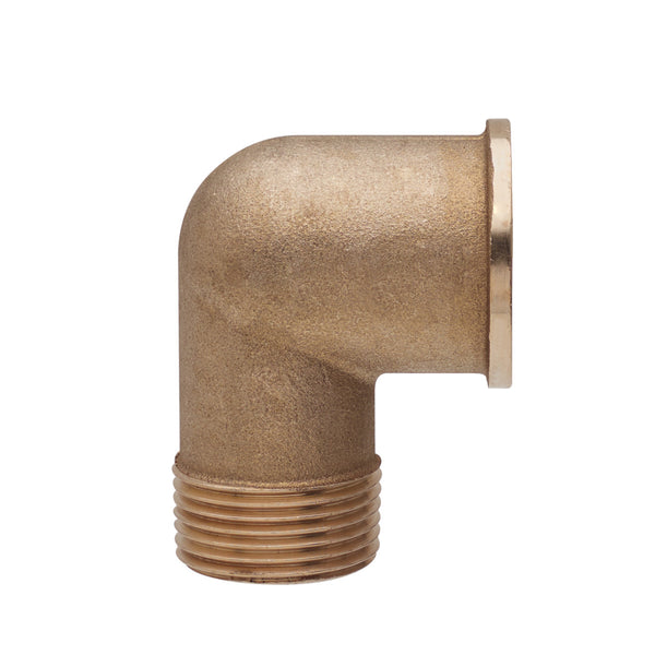 Gomito filettato maschio-femmina in ottone OT5092
