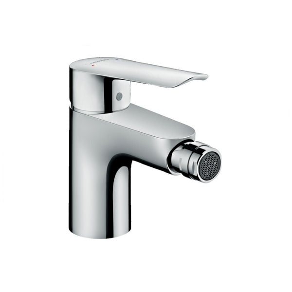 Logis E miscelatore bidet 71237000 Hansgrohe con piletta in ottone