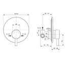 Miscelatore doccia ad incasso Ceraline A6940AA Ideal Standard