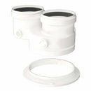 Bosch Junkers adattatore sdoppiato da 80/125 a 80-80 mm in PP