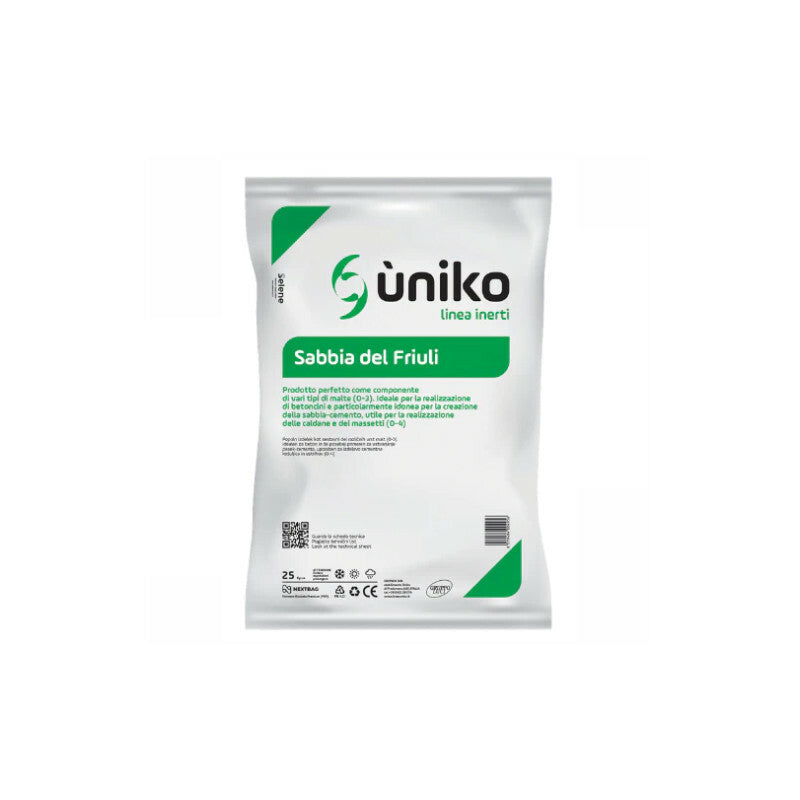 Bancale da 50 pezzi di Sabbia media 0-4 mm da 30 kg