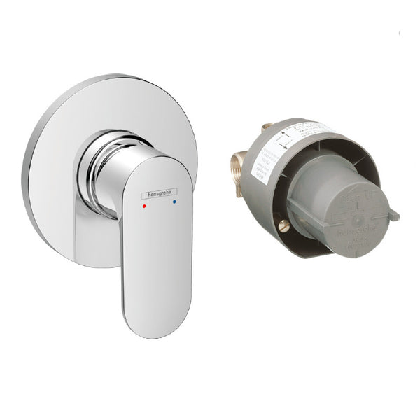 Miscelatore doccia ad incasso Rebris S 72648000 Hansgrohe con corpo incasso