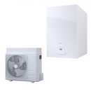 Kit Sime caldaia Edea Hybrid Pro 25/55-8 da 25 kW e pompa di calore SHP M Pro 008