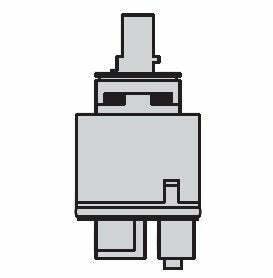 Paffoni cartuccia ZA91100R per serie Duemila, Denver, Nettuno, Nettuno Due, Flavia e Giorgia