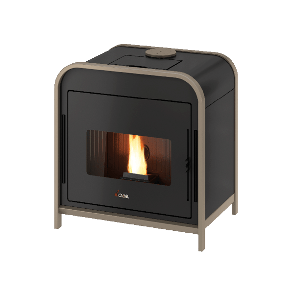Cadel Frame 9 stufa Pellet Air ermetica 9,3 KW
