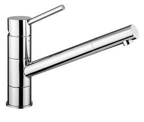 Paffoni Birillo miscelatore lavello con canna snodata cromo