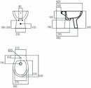 Ideal Standard QUARZO bidet a terra