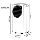 Argo condizionatore con pompa calore Einar Plus 13.000 Btu/h 3,3 kW