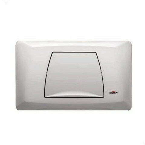 Kariba Classic 2006 placca di comando monotasto bianca