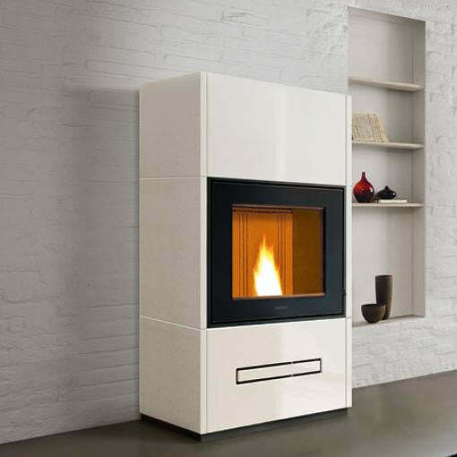 Piazzetta BERNA stufa caminetto a pellet 11 kW