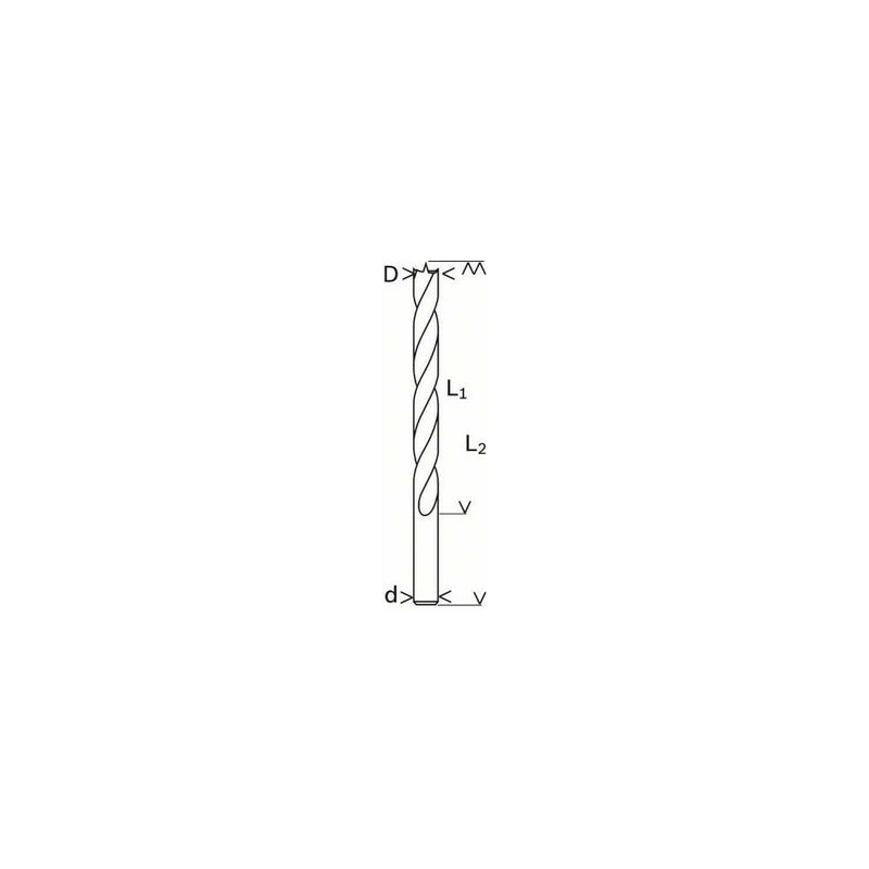 Bosch punta elicoidale per legno 24 x 140 x 215 mm, d 13 mm