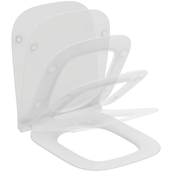 Ideal Standard i.life A copriwater slim a chiusura rallentata bianco europeo T481301