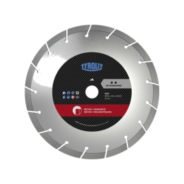 Disco diamantato Tyrolit STANDARD DCC taglio a secco 230 x 2,6 mm