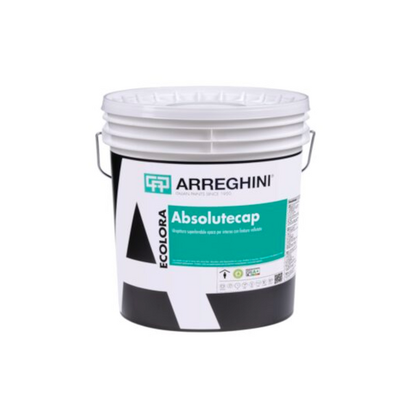 Idropittura lavabile ABSOLUTECAP da esterno Cap Arreghini bianco 14 litri