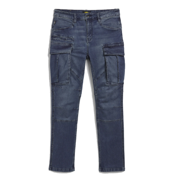 Diadora pantaloni Stone Cargo light blu atlantico