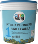 Grigolin Uno Lavabile pittura lavabile opaca interni bianco 15 litri