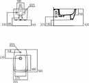 Bidet sospeso Serie 21 T515201 Ideal Standard con fissaggi nascosti