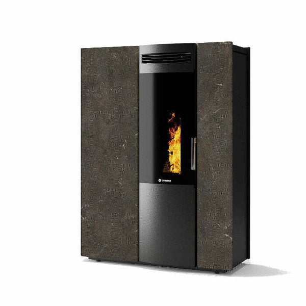 CS Thermos Thema 10 MDi stufa a pellet/biomassa canalizzabile 9,8 KW