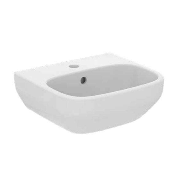 Lavabo I.LIFE A T451401 Ideal Standard 40 x 36 cm salvaspazio bianco lucido