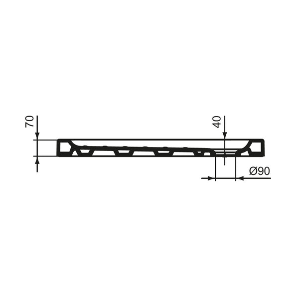 Piatto doccia 120x80 LBST J026001 Ideal Standard