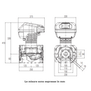 Dab Evoplus B 150/250.40 M circolatore elettronico singolo 610 W