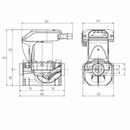 Dab Evoplus Small SAN 40/180 M circolatore elettronico per acqua calda sanitaria 60231375