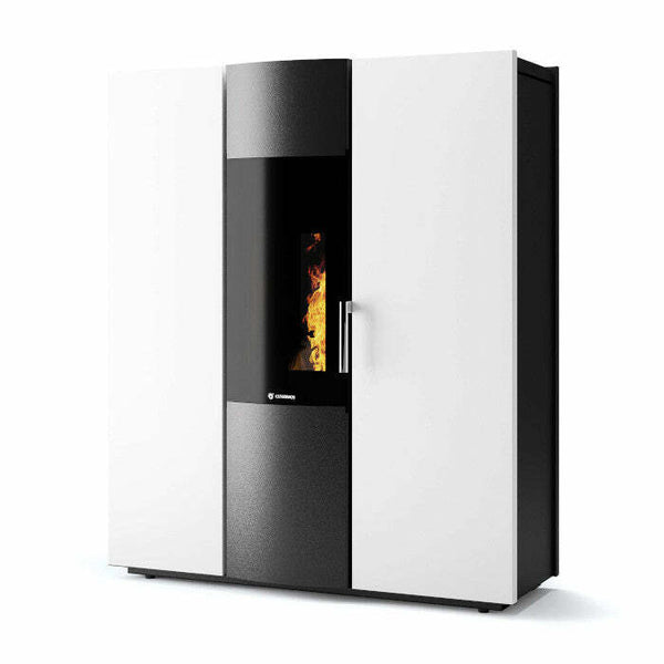 CS Thermos Thema H2O 16 metallo termostufa a pellet/biomassa