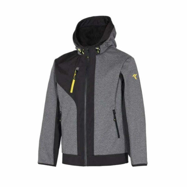 ISSALINE Rush Softshell giubbino TG. M grigio/nero