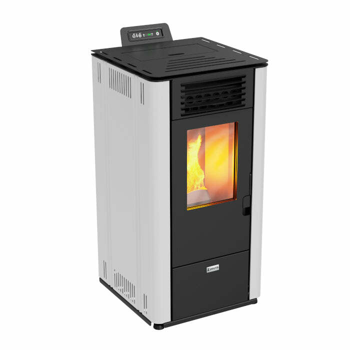 Zanutta MARTE 7 stufa a pellet 6,9 kW - bianco