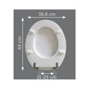 Sedile universale in TPS bianco europeo