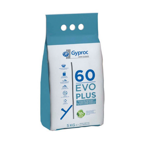 Gyproc - Stucco evoplus 60 in sacco da 10 kg