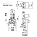 Parte incasso universale Nobili Wellbox ad 1 via WE00101 da 1/2"