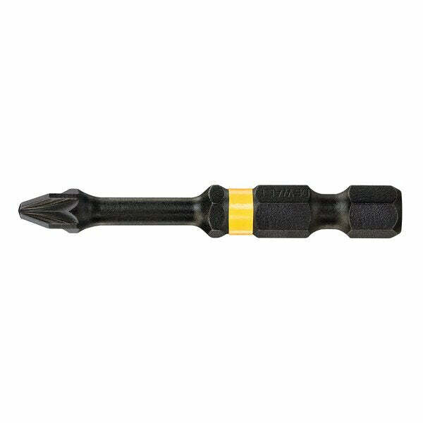 DeWalt Set 2 punte PZ2 Impact Torsion + bussola magnetica