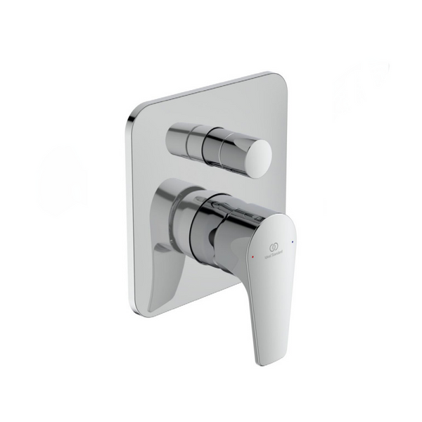 Ideal Standard Cerafine D miscelatore doccia monocomando a incasso con deviatore cromo A7189AA