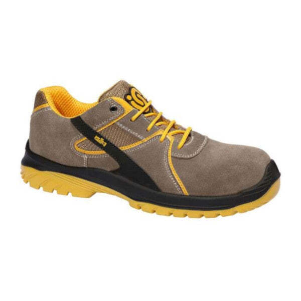 ISSALINE Paddle scarpa S1P SRC - beige/giallo