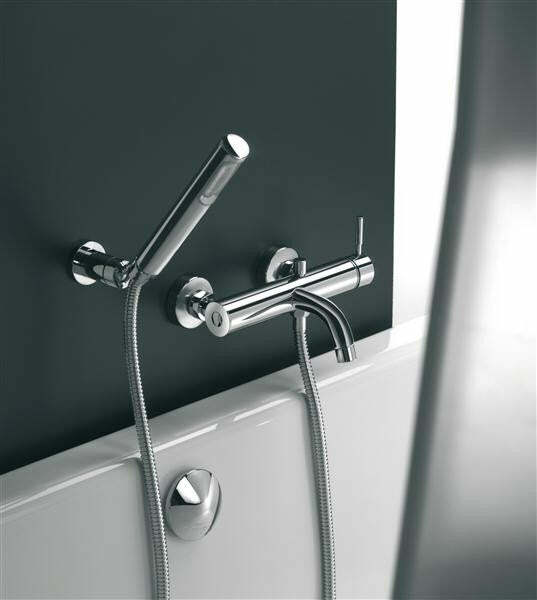 Frattini Gingo miscelatore per vasca cromato