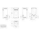 Superior Mary stufa a pellet ermetica 8,5 KW