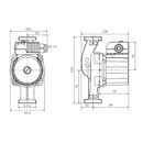 Wilo STAR-Z 20/4 pompa di ricircolo acqua potabile 150 mm 1"1/4