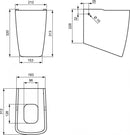 Ideal Standard SERIE 21 semicolonna