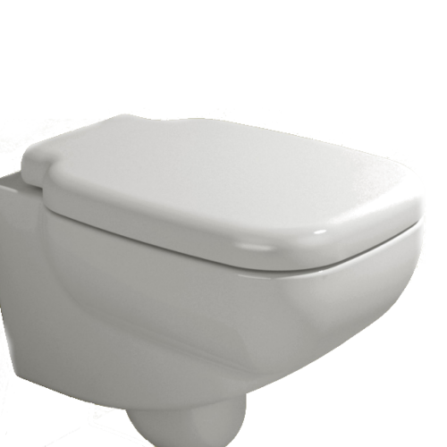 Ceramica Flaminia Sprint sedile avvolgente chiusura rallentata - bianco