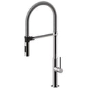 Paffoni miscelatore lavello Chef CH179CR Professional con braccio flessibile