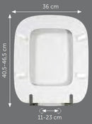 Sedile compatibile Globo Daily bianco