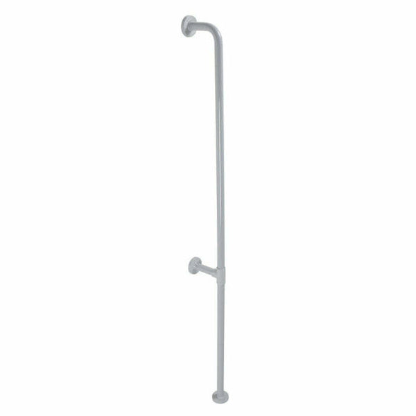 Ponte Giulio Tubocolor maniglione verticale da parete a pavimento 180 cm bianco latte G01JAS12W1